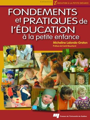 cover image of Fondements et pratiques de l'éducation à la petite enfance
